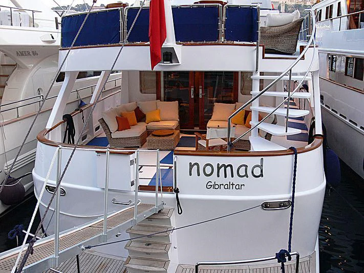 diagram, engineering drawing aboard NOMAD Yacht for Sale