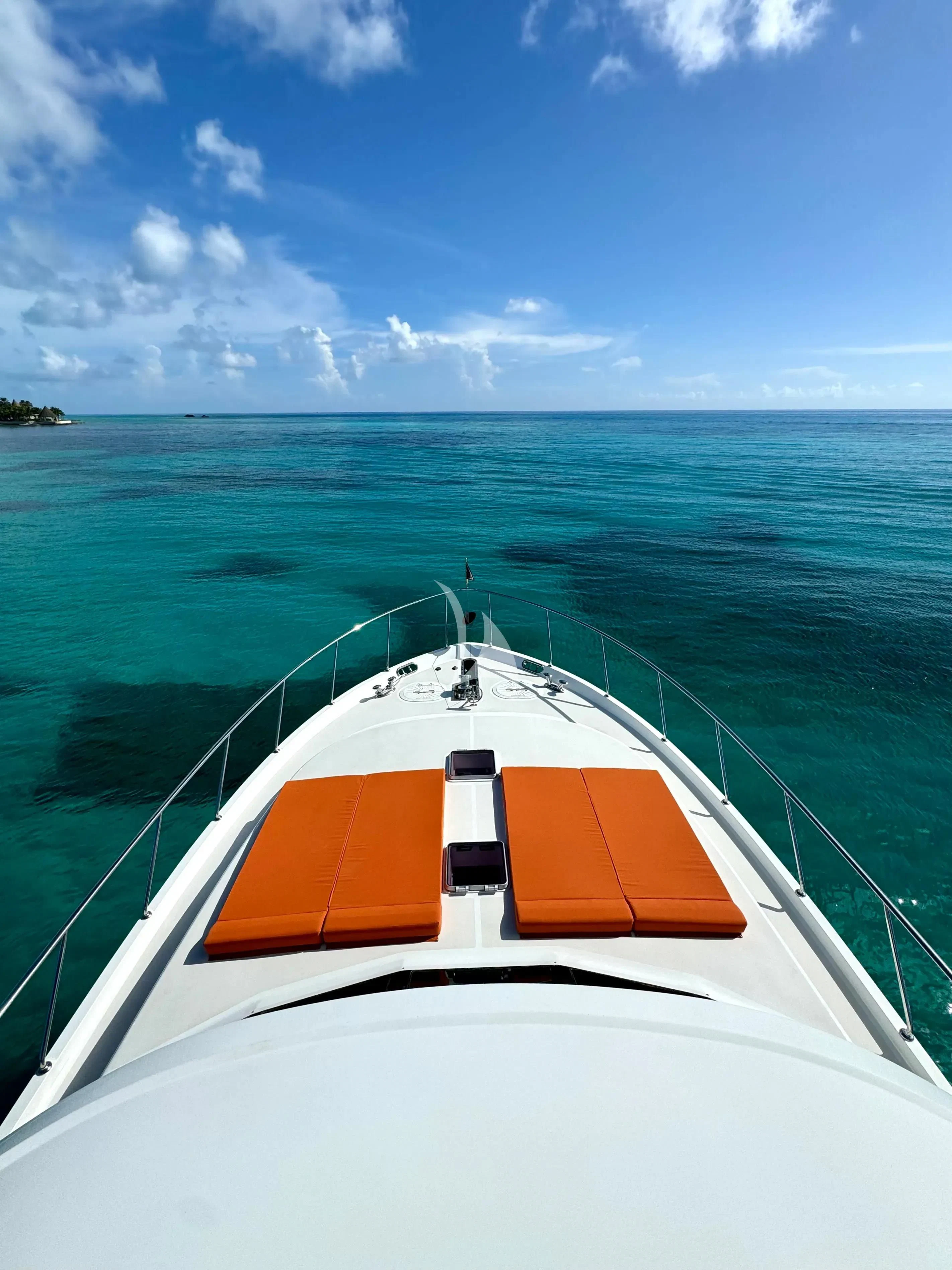 a boat on the water aboard JULIA DOROTHY Yacht for Sale