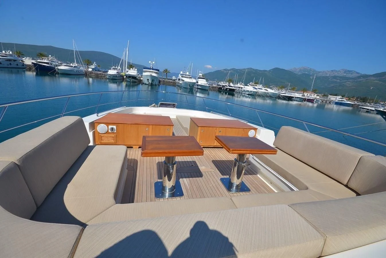 a boat on the water aboard JULIA DOROTHY Yacht for Sale