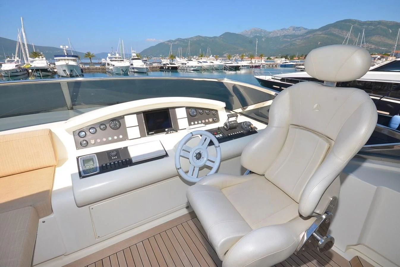 the interior of a boat aboard JULIA DOROTHY Yacht for Sale