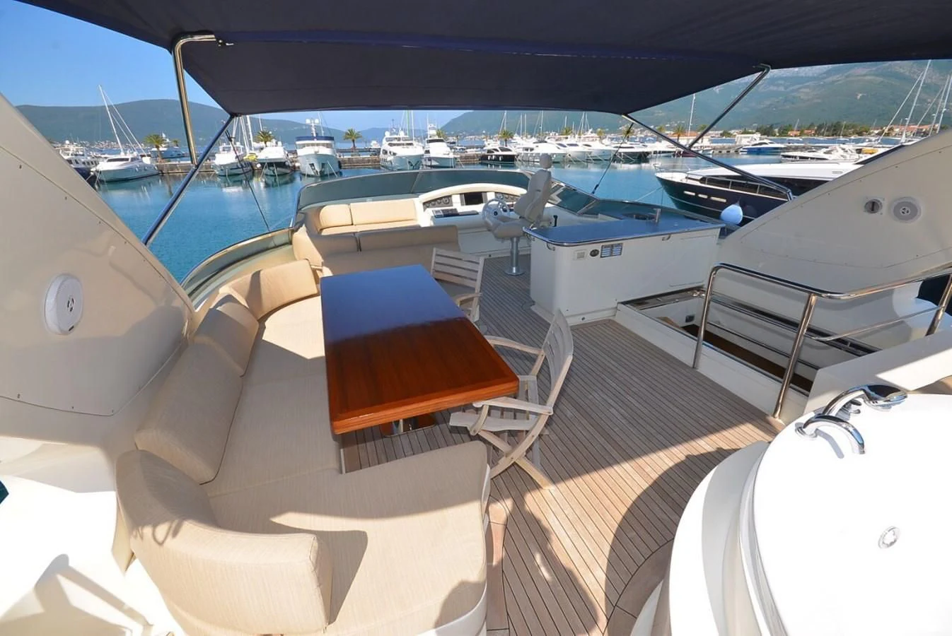 a boat on the water aboard JULIA DOROTHY Yacht for Sale