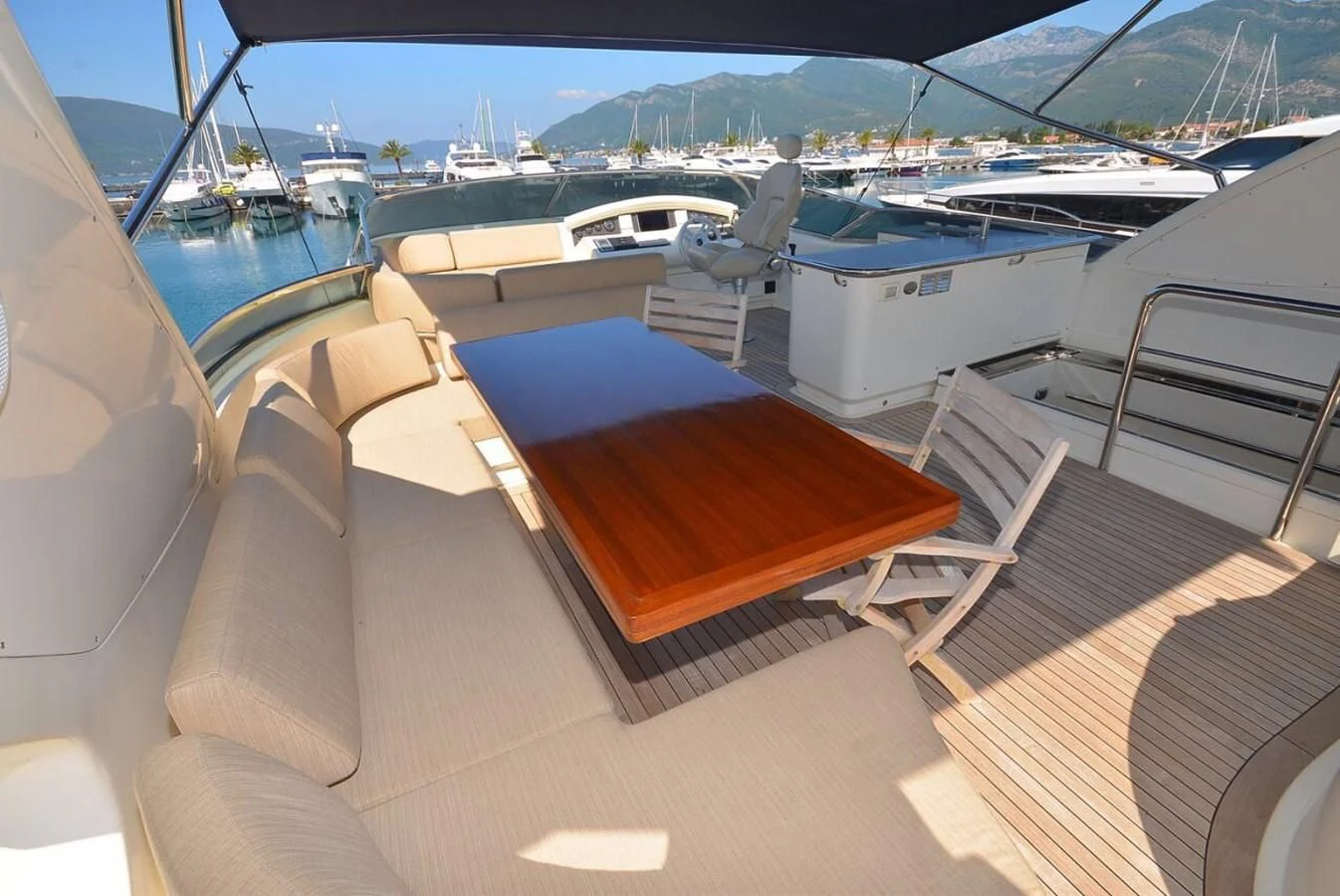 a boat on the water aboard JULIA DOROTHY Yacht for Sale