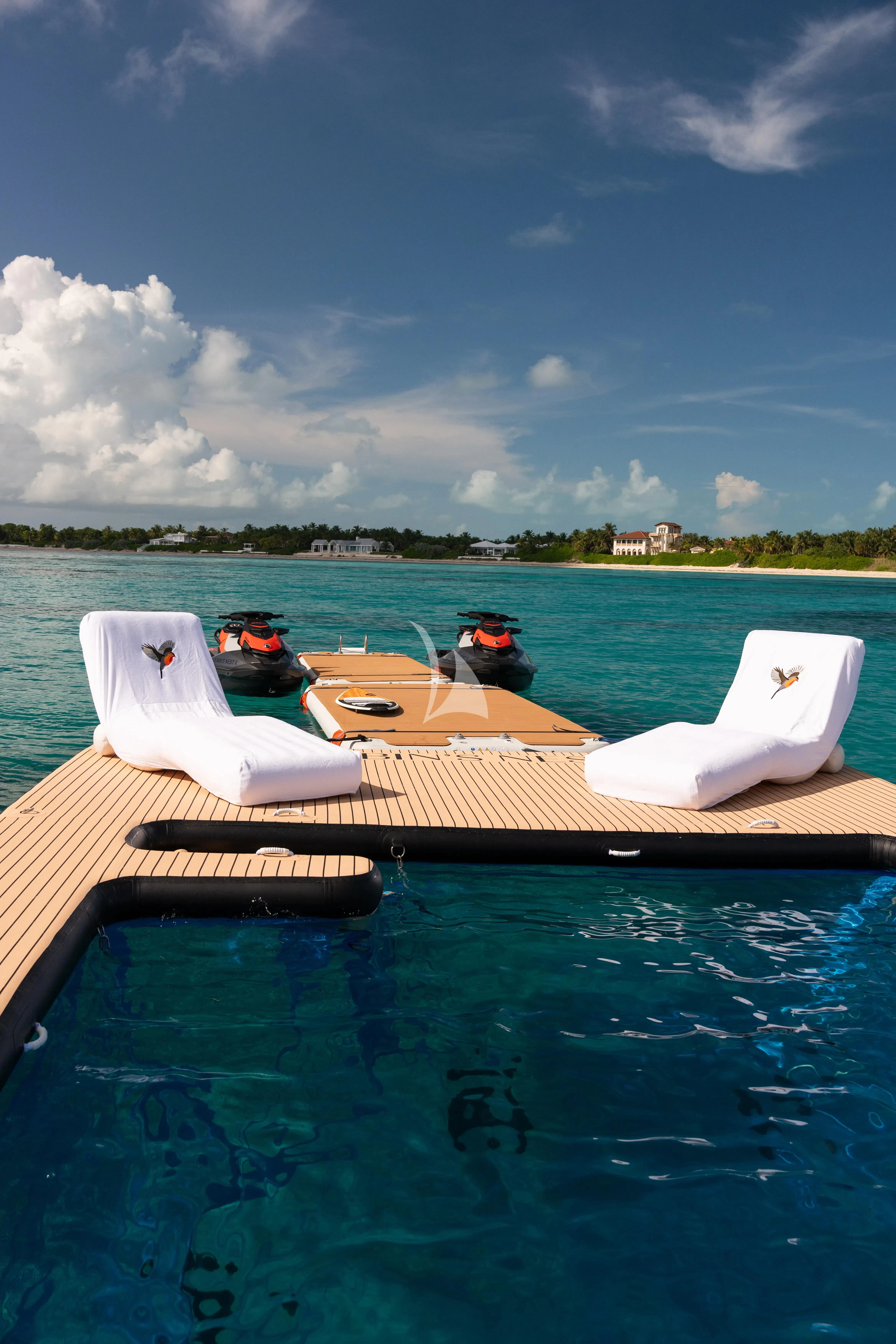 a group of boats on a body of water aboard JULIA DOROTHY Yacht for Sale