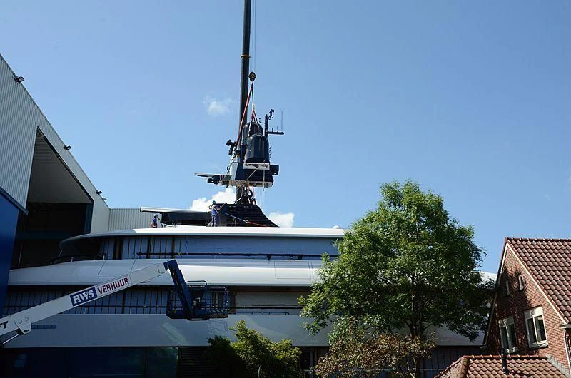 a boat on the water aboard 818 Yacht for Sale