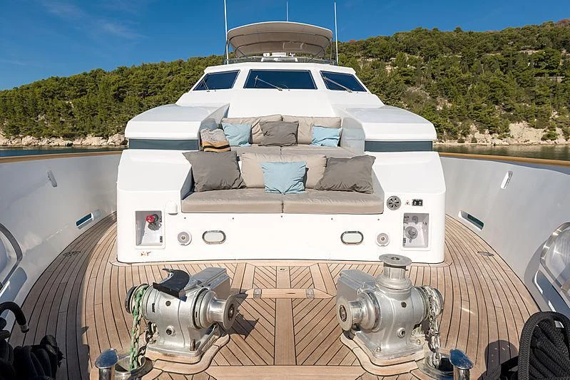 diagram, engineering drawing aboard MOONRAKER II Yacht for Sale