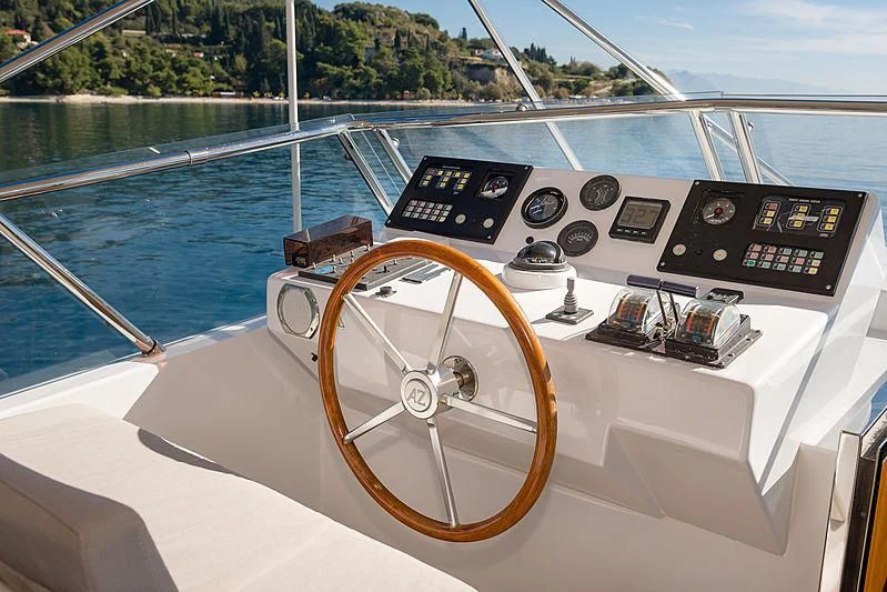 the inside of a boat aboard MOONRAKER II Yacht for Sale