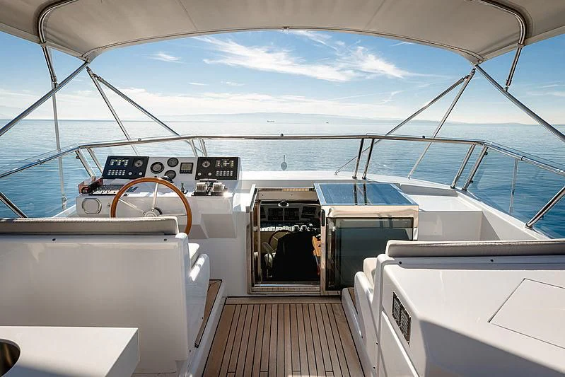 the inside of a boat aboard MOONRAKER II Yacht for Sale