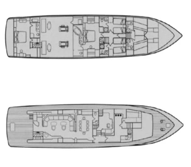 text aboard MOONRAKER II Yacht for Sale