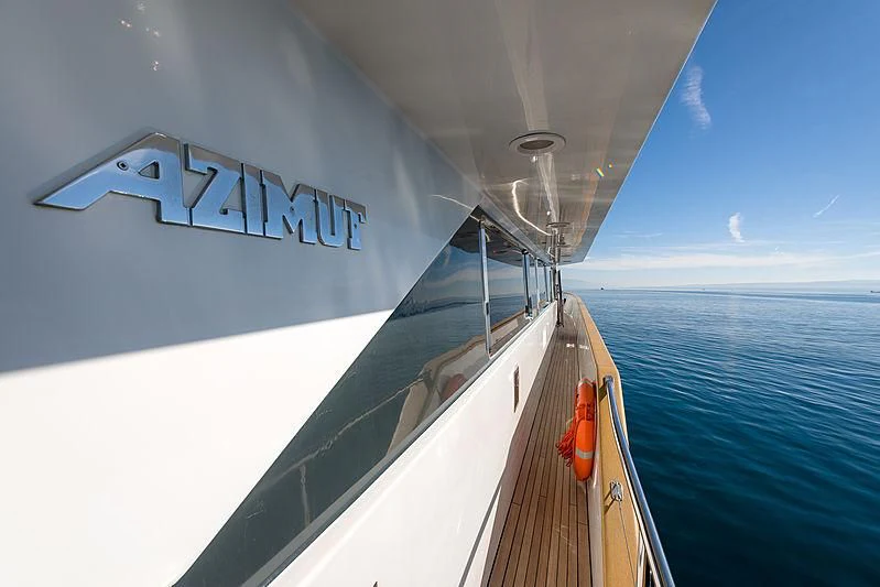 a boat on the water aboard MOONRAKER II Yacht for Sale