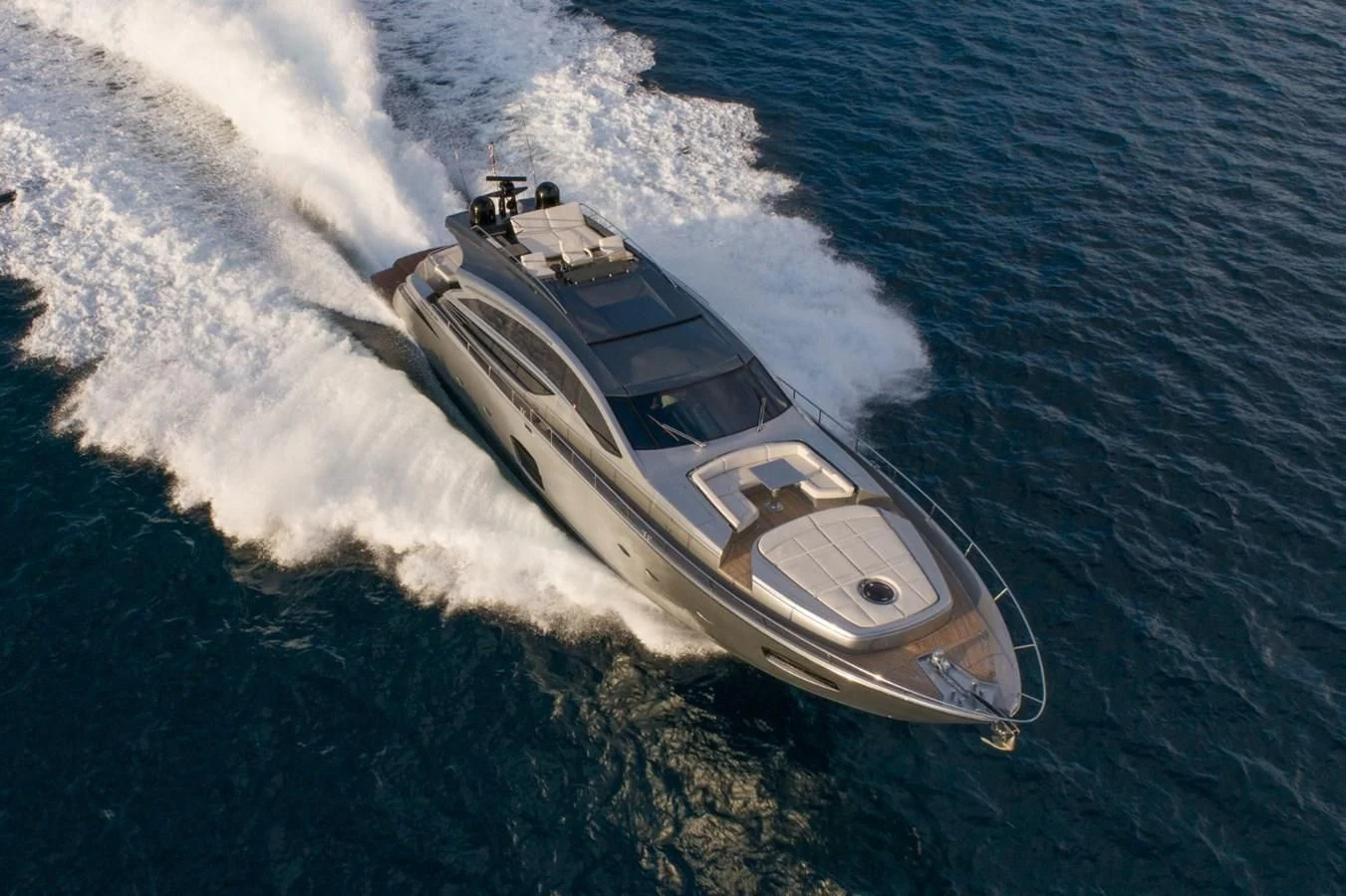 a ship on the water aboard SUGAR Yacht for Sale