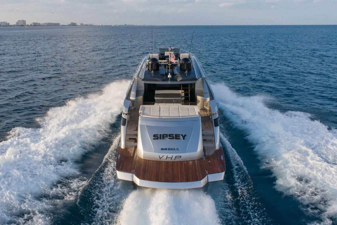 a boat on the water aboard SUGAR Yacht for Sale