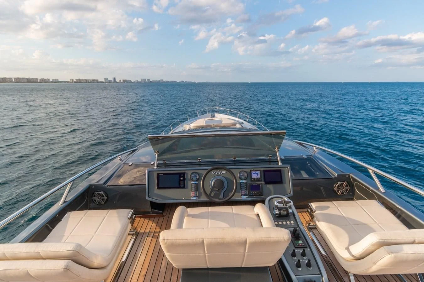 a boat on the water aboard SUGAR Yacht for Sale