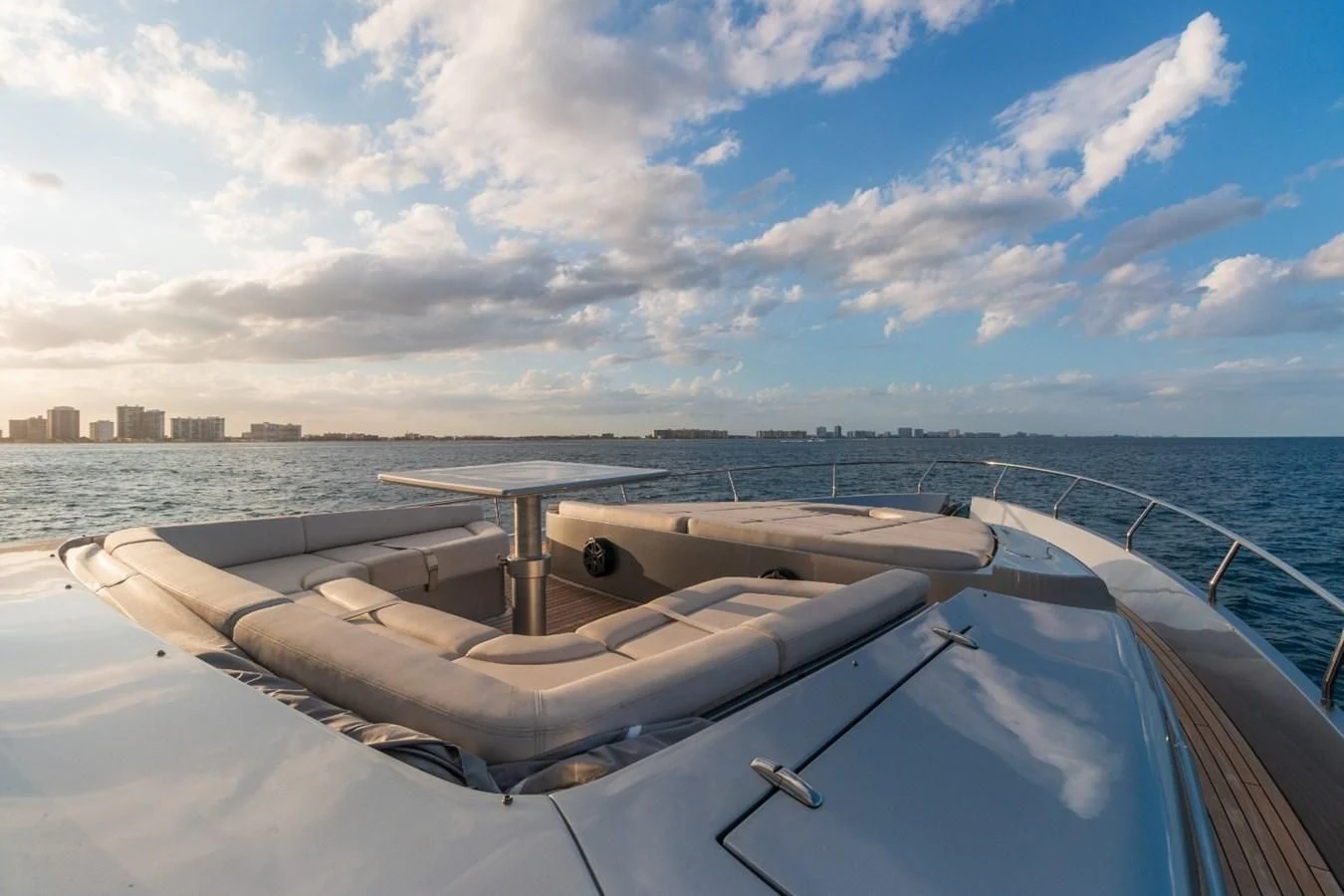 a boat on the water aboard SUGAR Yacht for Sale