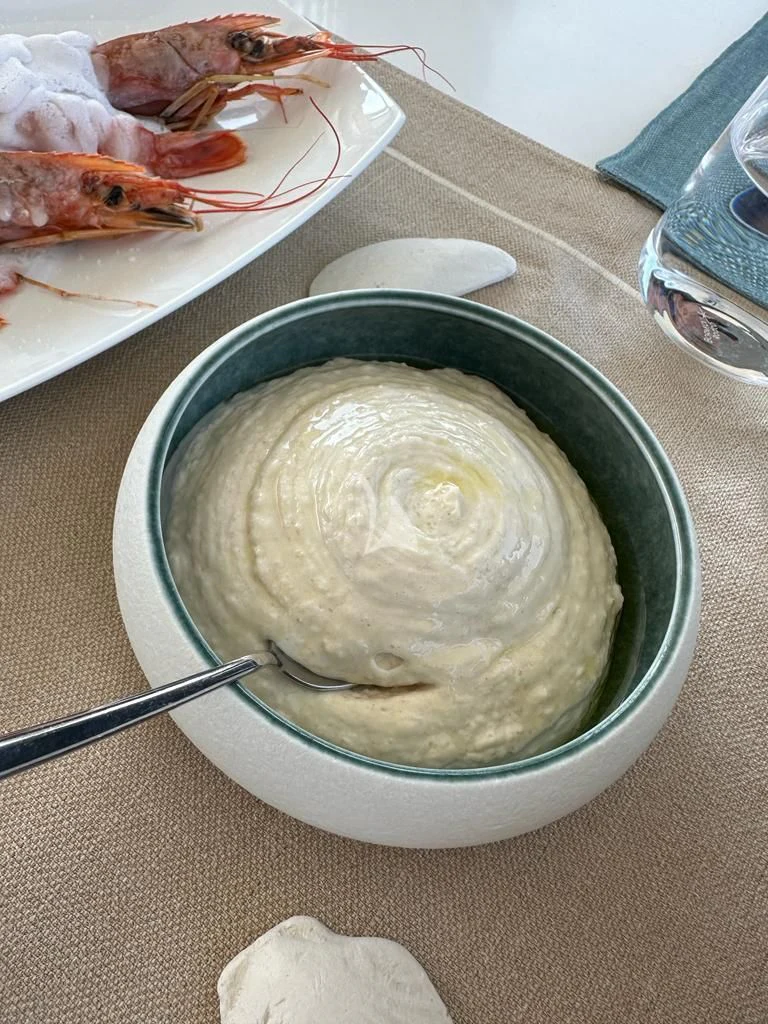 a bowl of ice cream aboard DE ZEUS Yacht for Sale