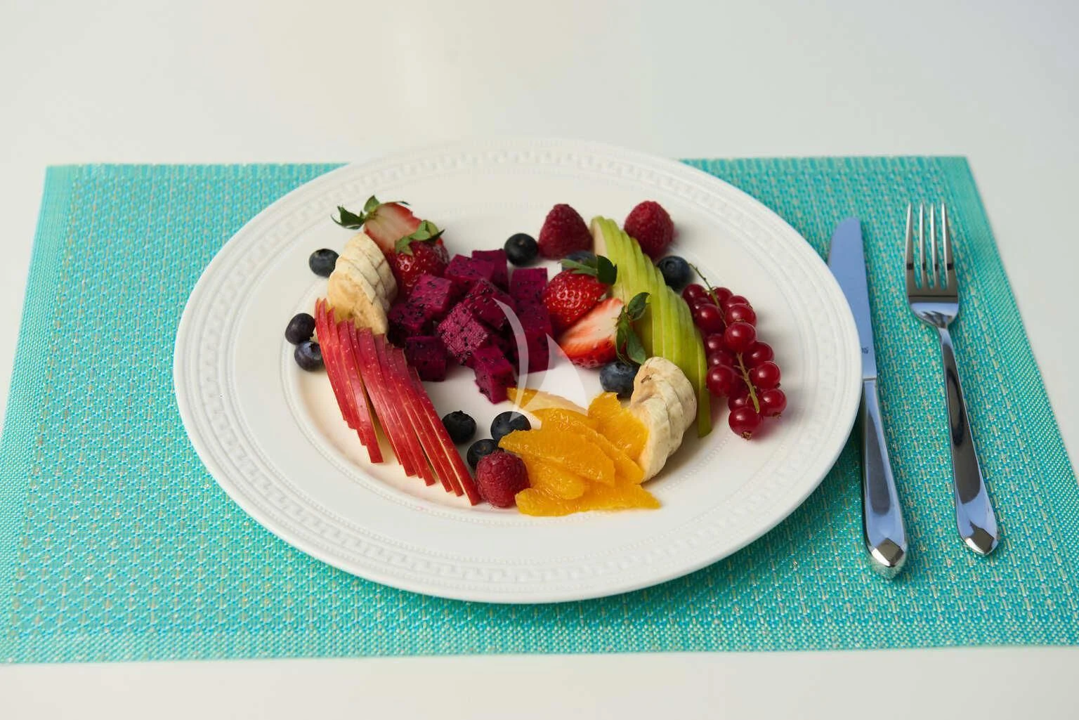 a plate of food aboard DE ZEUS Yacht for Sale