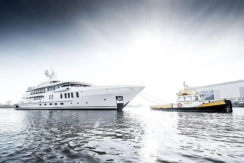 a boat on the water aboard NENINKA Yacht for Sale