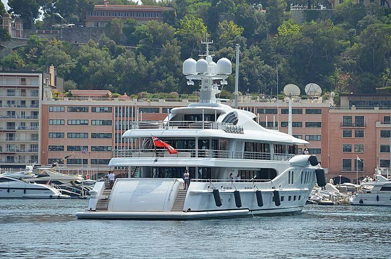 a boat in the water aboard NENINKA Yacht for Sale