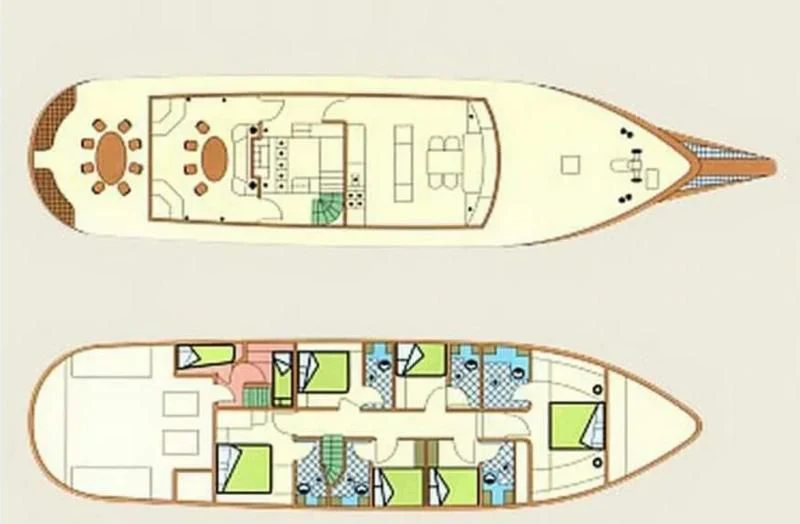 a drawing of a circuit board aboard ALTAIR Yacht for Sale