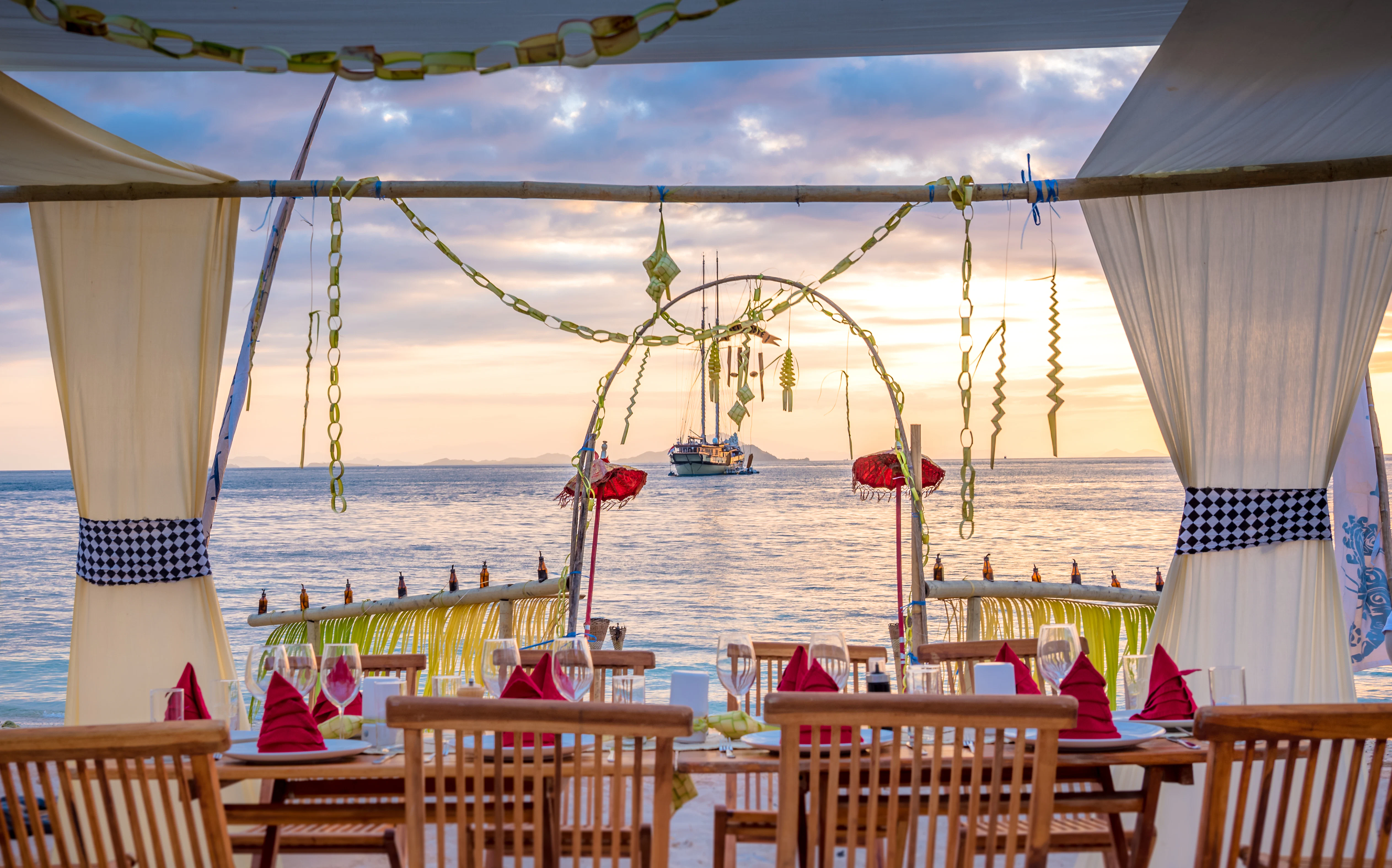 a boat on the water aboard LAMIMA Yacht for Sale