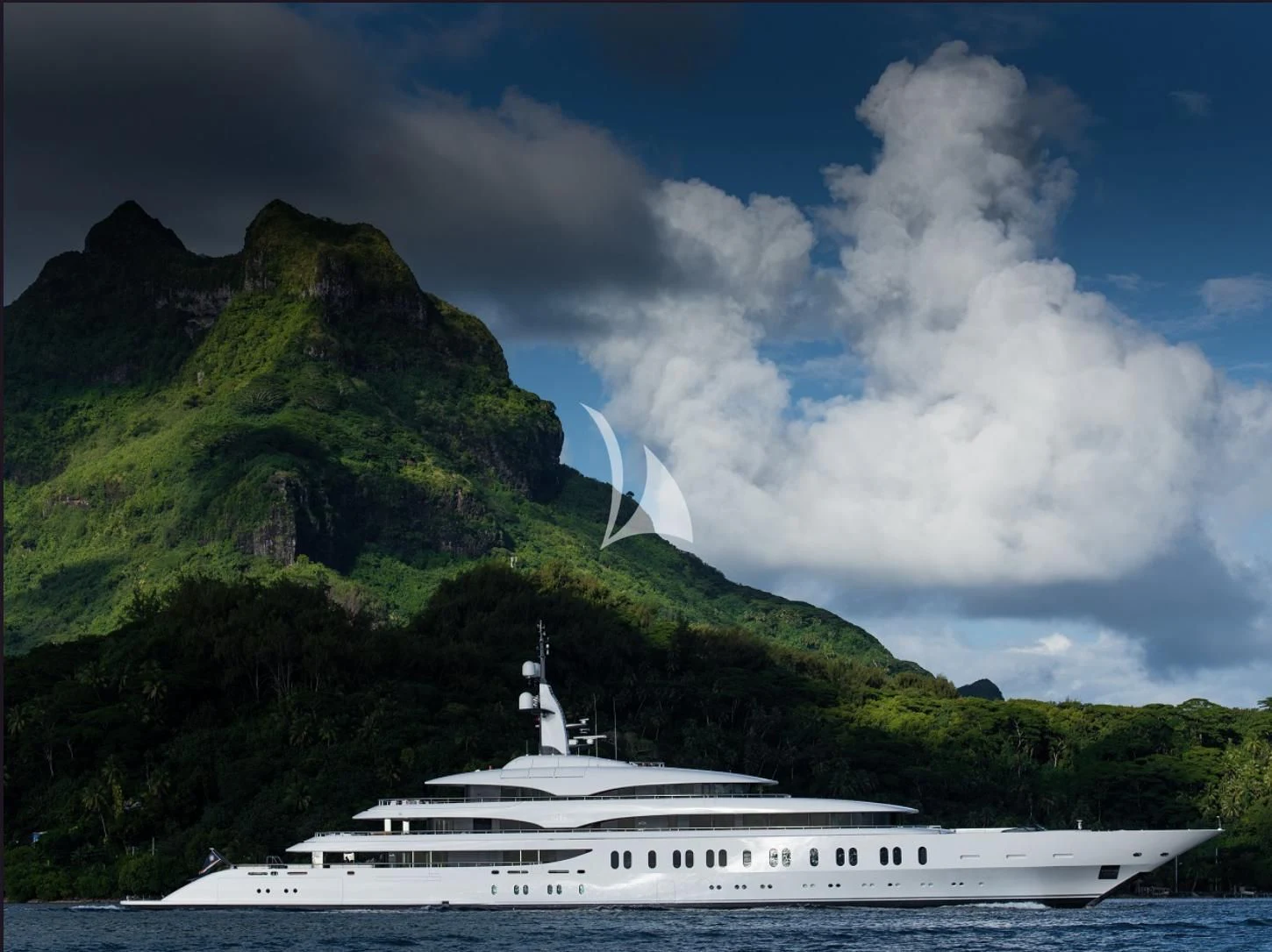 a boat in the water aboard IJE Yacht for Sale