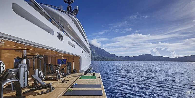 a boat on the water aboard IJE Yacht for Sale