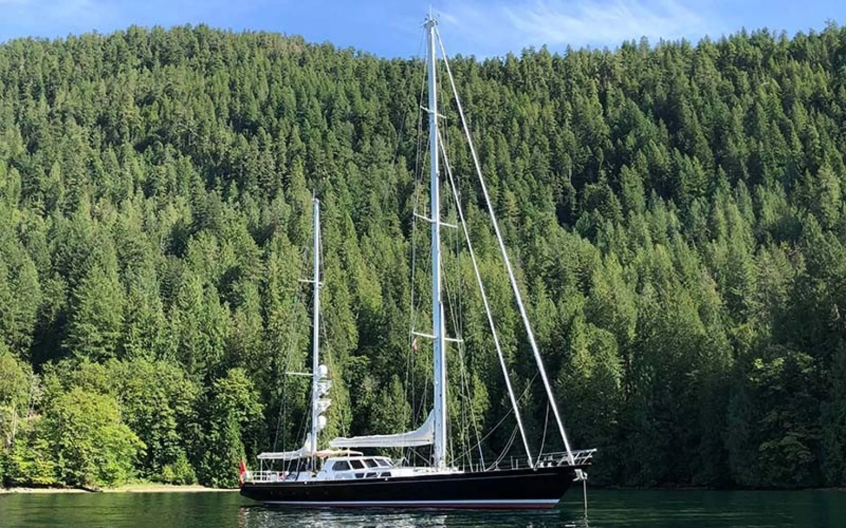 a boat on the water aboard AVALON Yacht for Sale