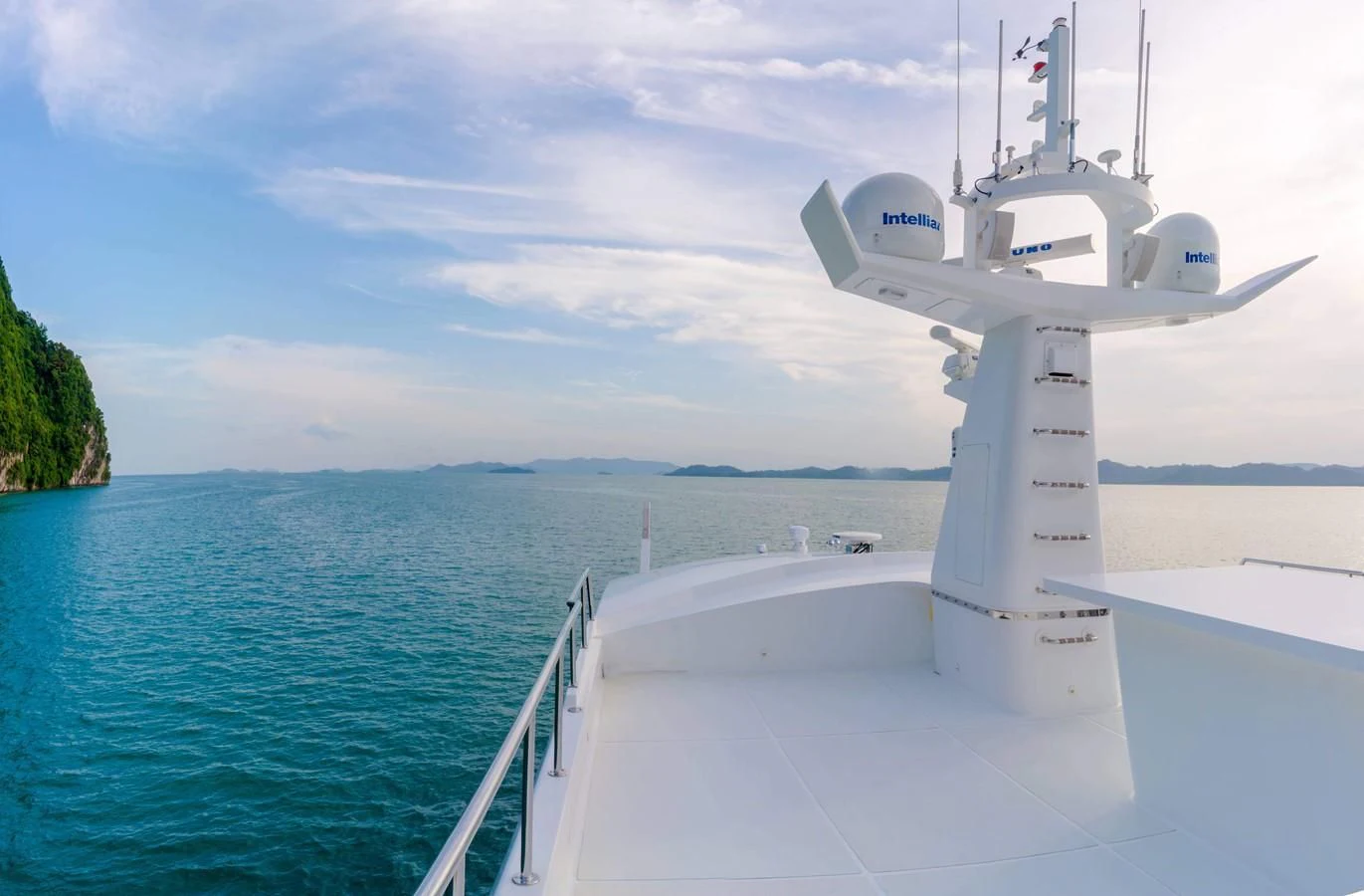 a boat on the water aboard PHATSARA Yacht for Sale