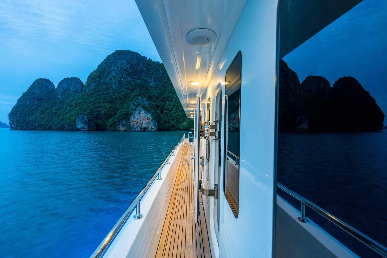 a boat on the water aboard PHATSARA Yacht for Sale