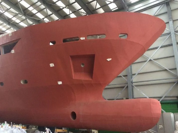 a red rocket in a building aboard COLLEZIONE 40 / 347 Yacht for Sale