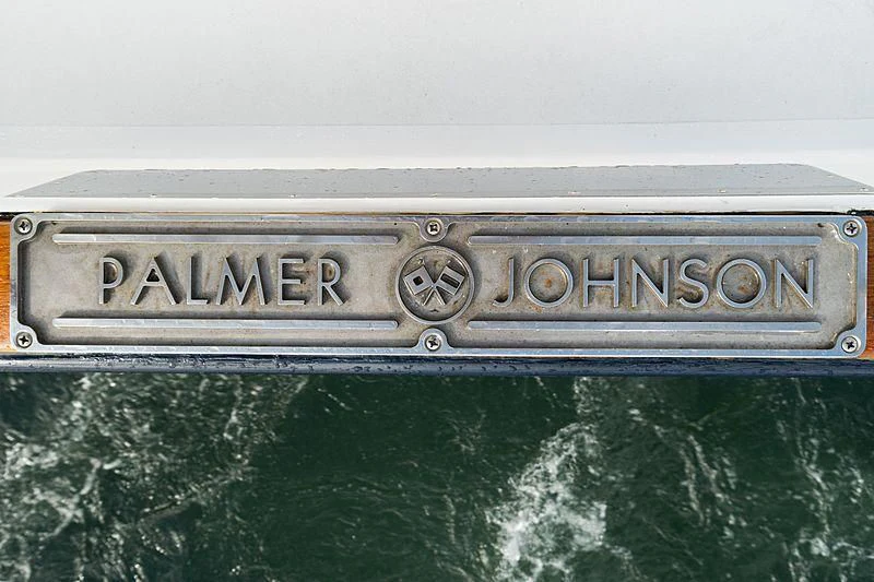 a license plate on a car aboard NIRVANA Yacht for Sale