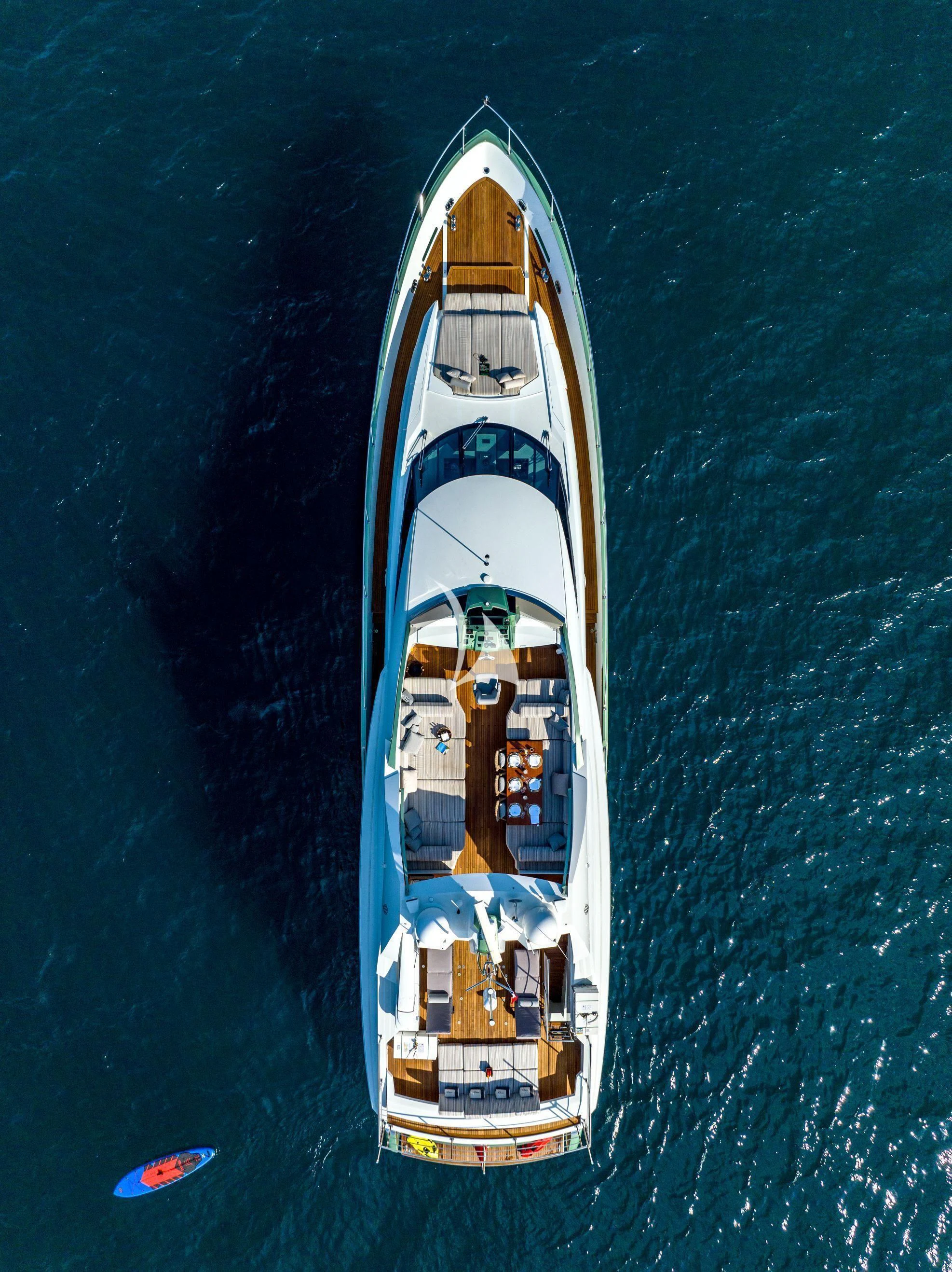 a boat on the water aboard MANATEA Yacht for Sale