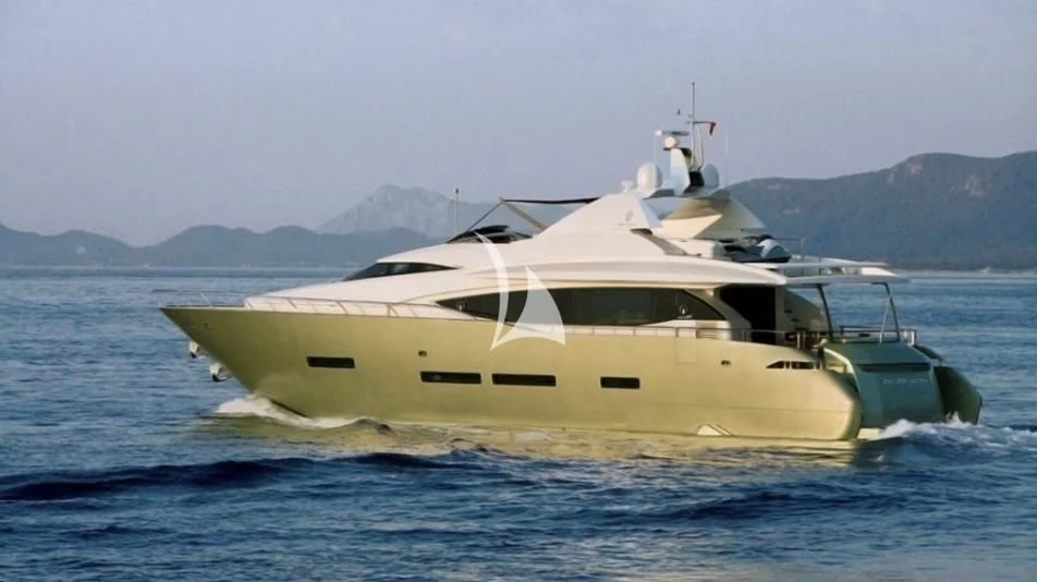 a boat on the water aboard MANATEA Yacht for Sale