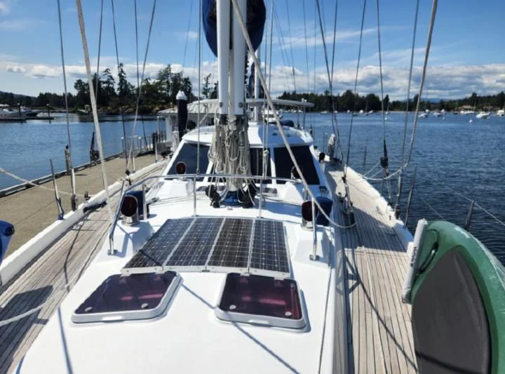 a boat on the water aboard LEONORE Yacht for Sale