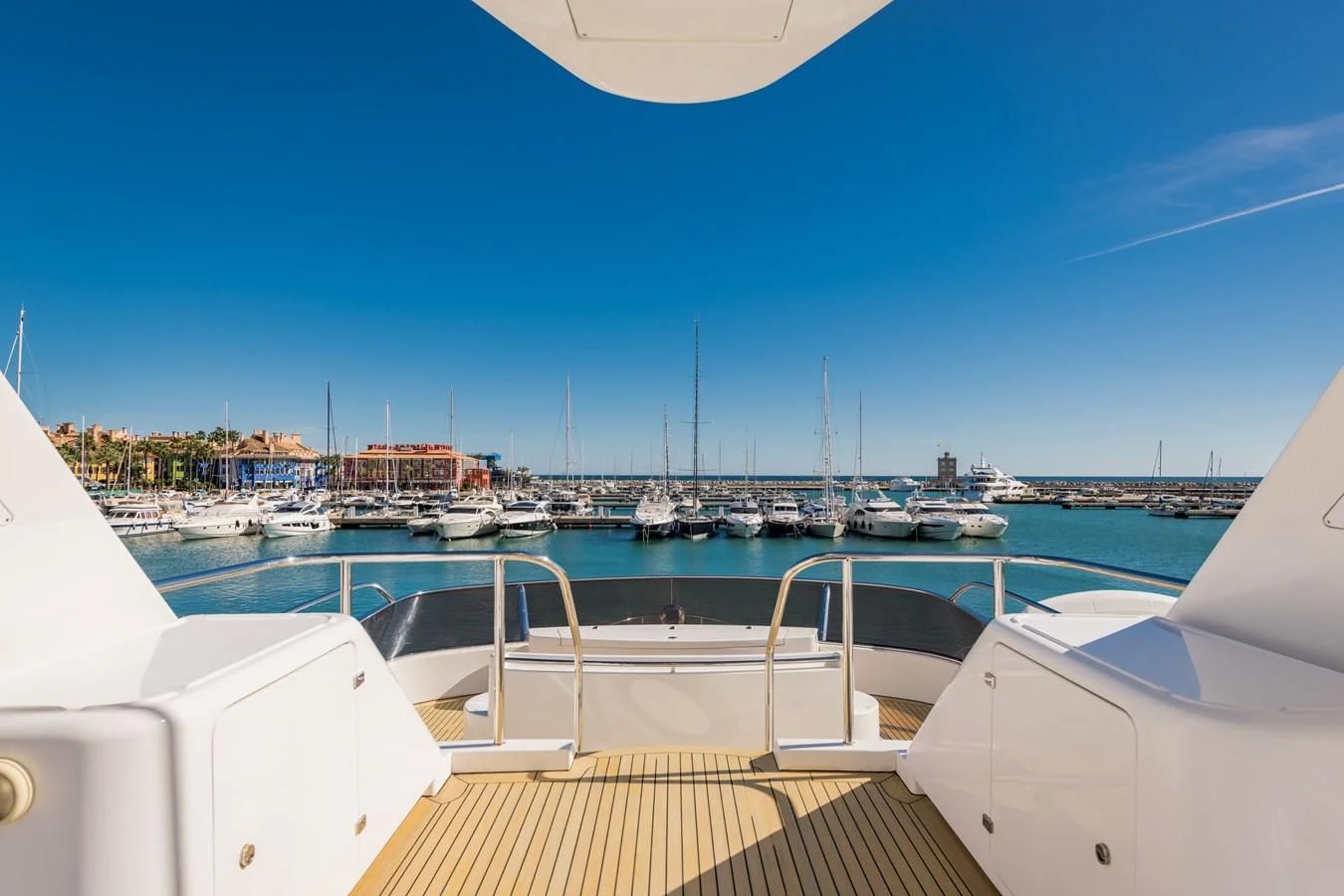 a boat in the water aboard LA BELLA SARA III Yacht for Sale