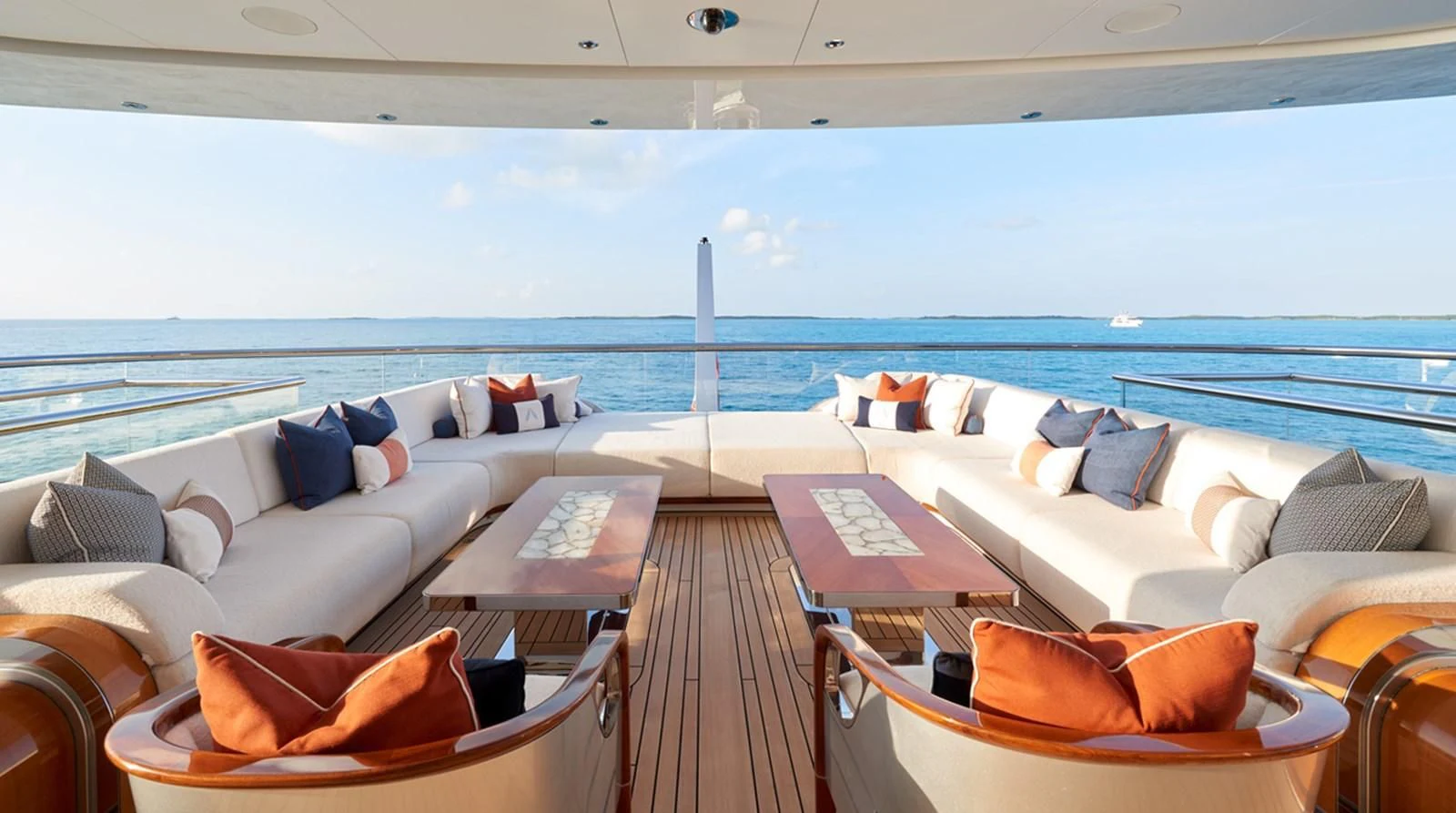 a boat on the water aboard ARROW Yacht for Sale