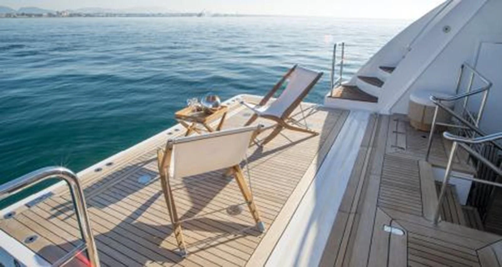 a boat on the water aboard NELA Yacht for Charter