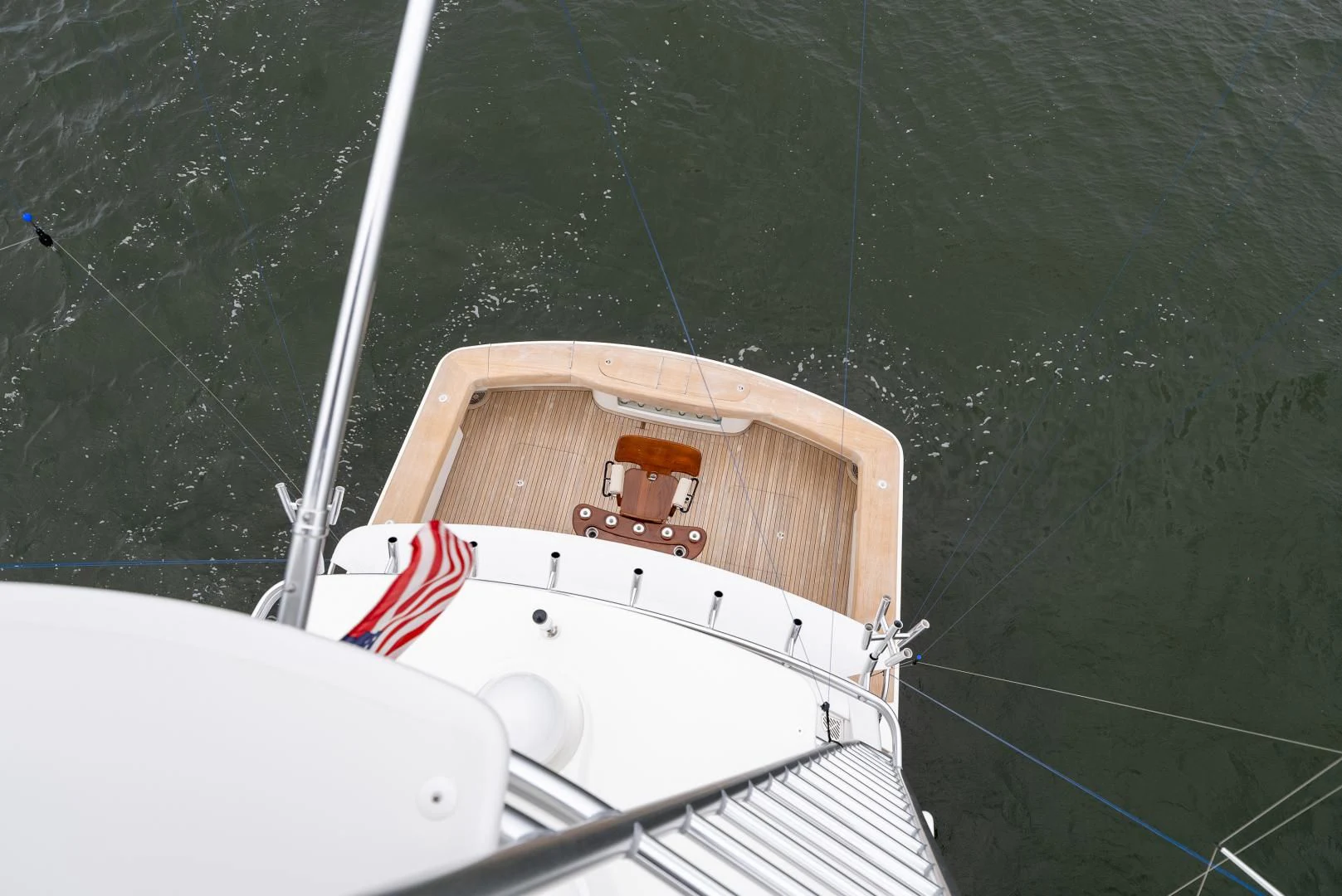 a boat in the water aboard IT JUST TAKES TIME Yacht for Sale
