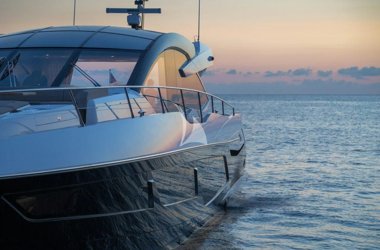 a boat on the water aboard STRATEGIC DREAMS Yacht for Sale