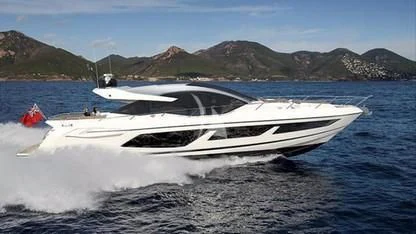 a boat in the water aboard STRATEGIC DREAMS Yacht for Sale