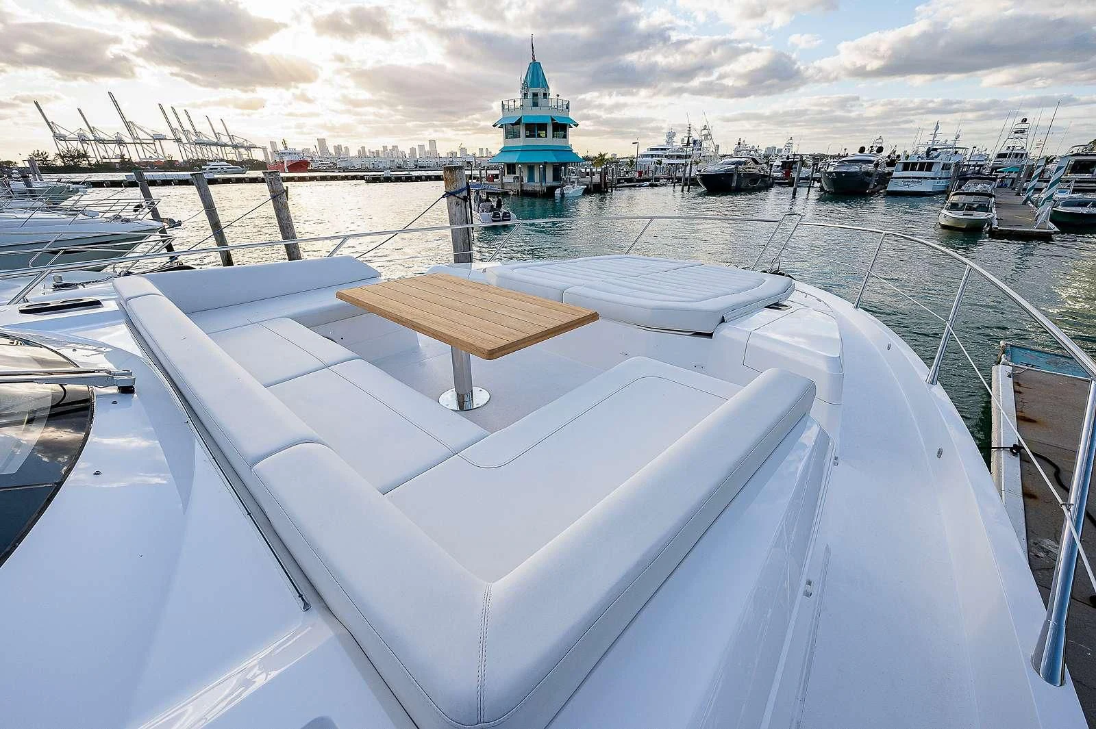 a boat in the water aboard STRATEGIC DREAMS Yacht for Sale