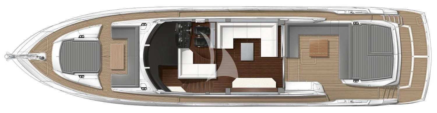 a model of a house aboard STRATEGIC DREAMS Yacht for Sale