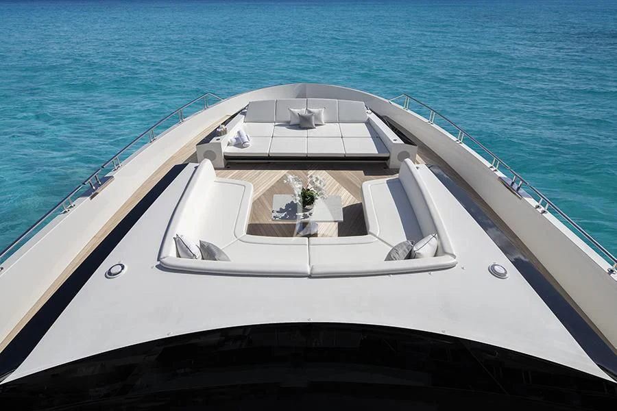 a boat on the water aboard ENTREPRENEUR Yacht for Charter