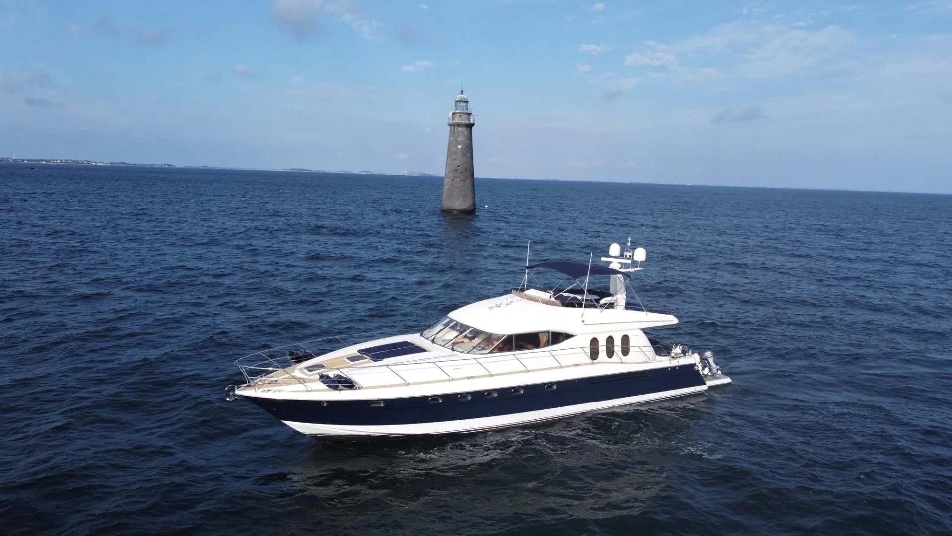 a boat in the water aboard JOIE DU ROI Yacht for Sale