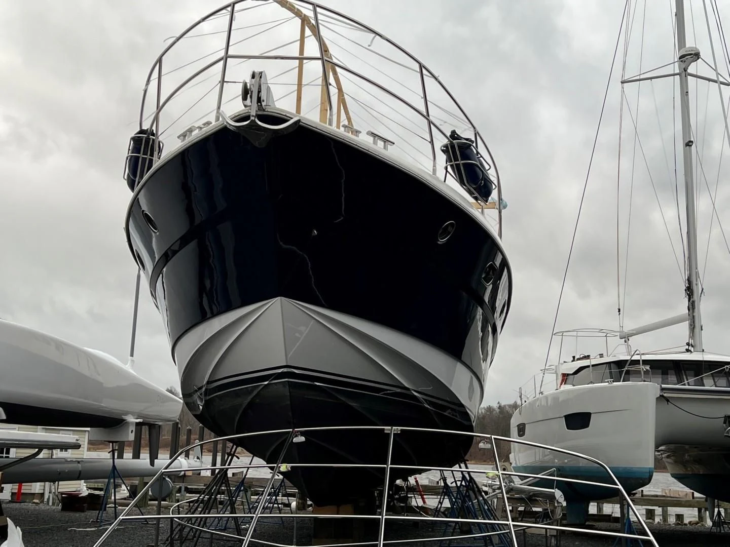 a large boat with a large sail aboard JOIE DU ROI Yacht for Sale