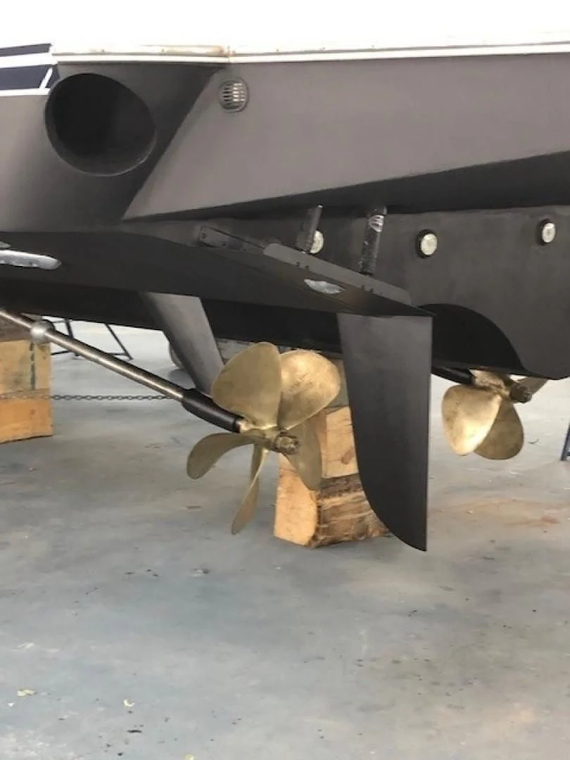 a bee on a piece of wood aboard JOIE DU ROI Yacht for Sale