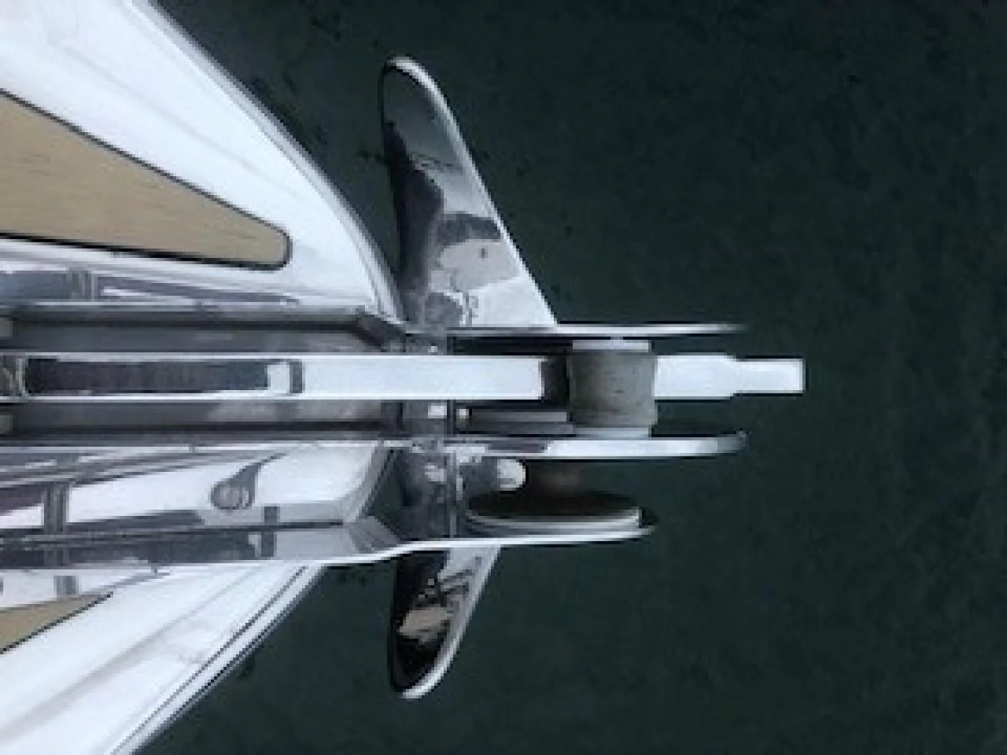 a close-up of a plane aboard JOIE DU ROI Yacht for Sale