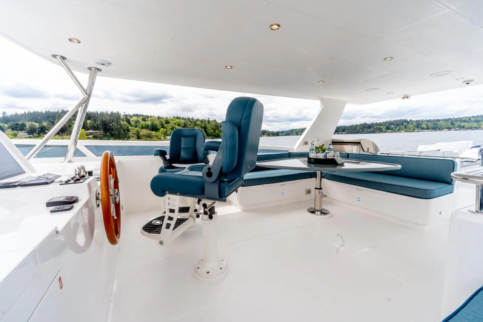a boat on the water aboard MAHALO Yacht for Sale
