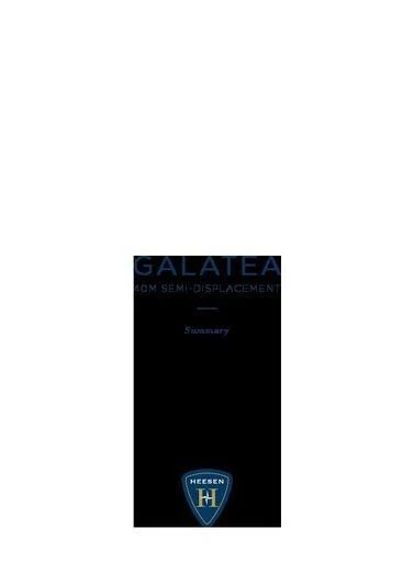 graphical user interface, application aboard TAURICA Yacht for Sale