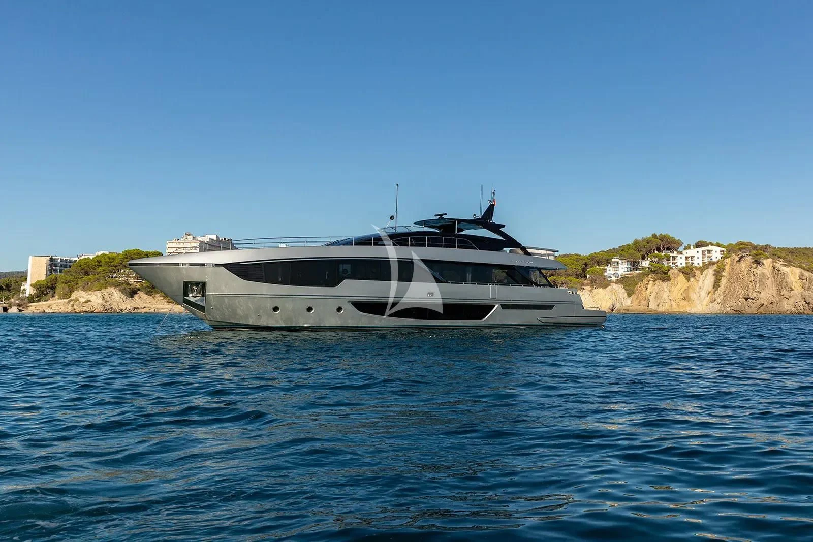 a boat in the water aboard LEMON NOT LIME Yacht for Sale