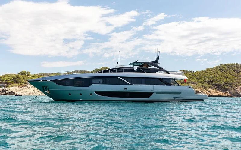 a boat in the water aboard LEMON NOT LIME Yacht for Sale